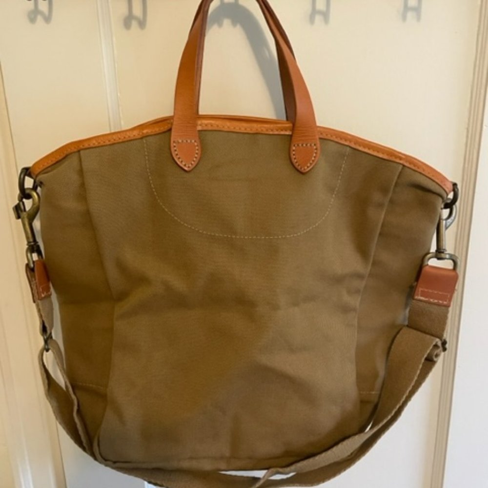 Vintage Filson Canvas Tote with Removable Cross-body Strap